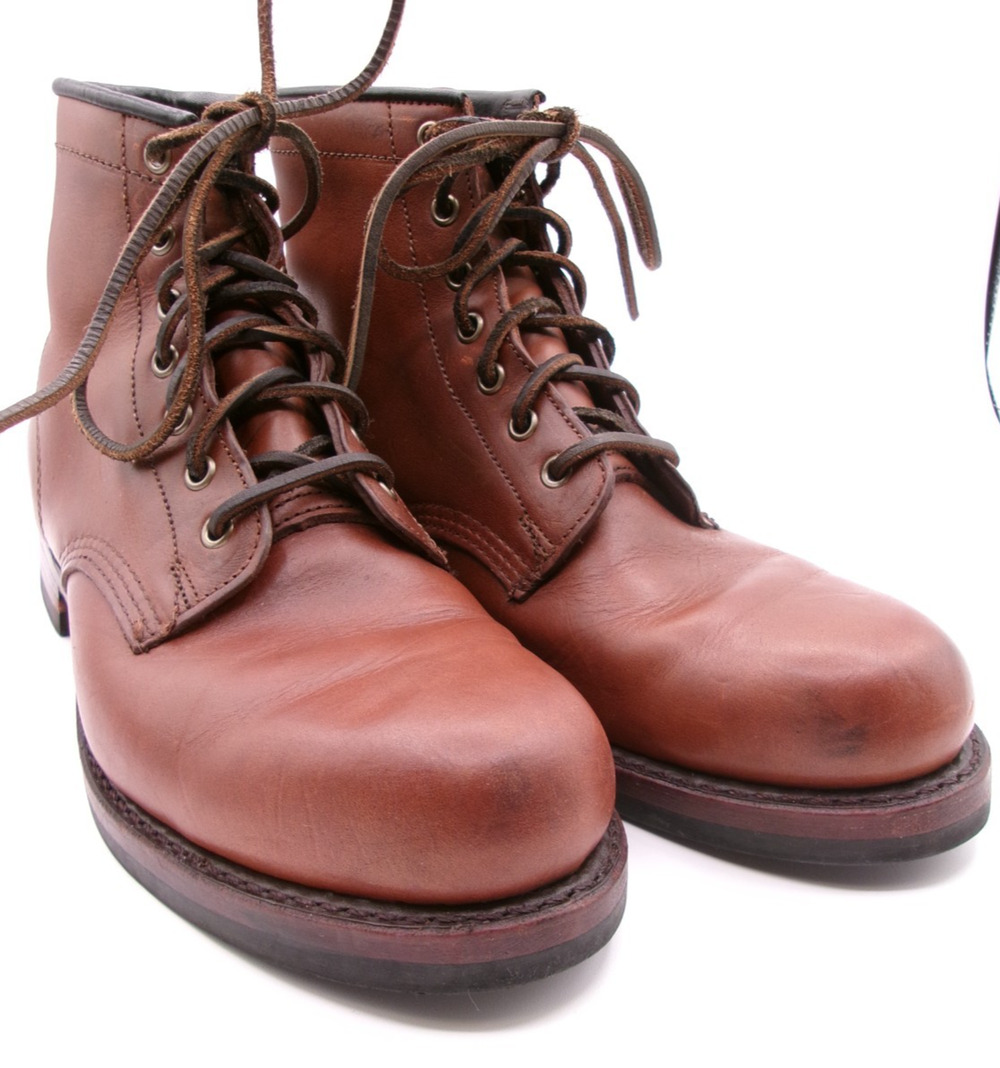 Frye John Addison 87083 Brown Leather Vibram Boots Men's 9 USA